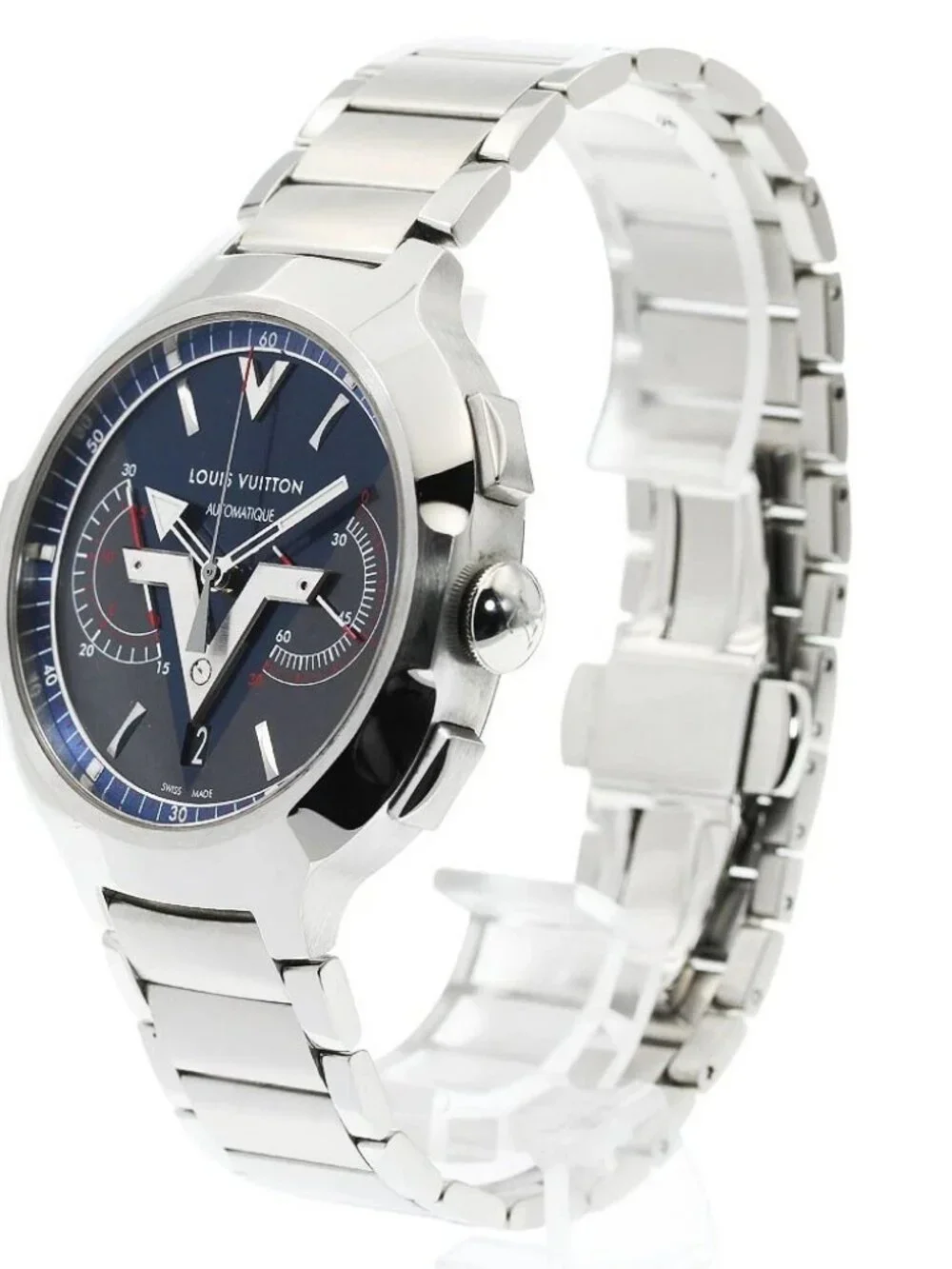 LOUIS VUITTON Voyager Chronograph Automatic Men's Watch